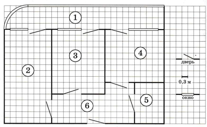 Задания 1 5 план квартиры огэ